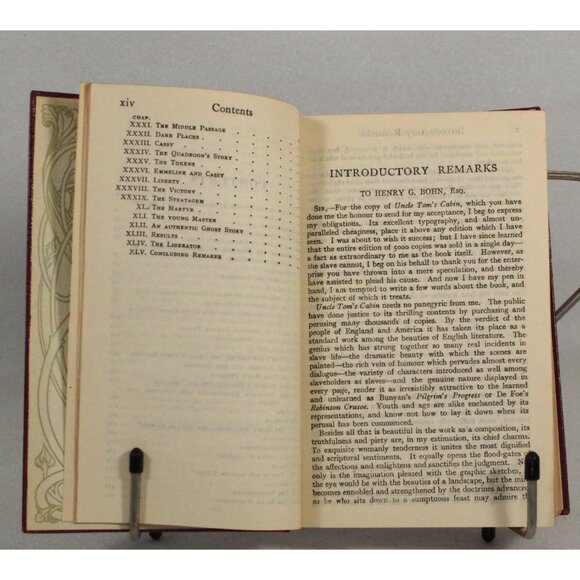 Uncle Tom's Cabin by Harriet Beecher Stowe Everyman's Library Leather 1922 - Picture 8 of 10